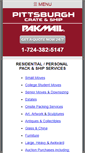 Mobile Screenshot of pakmailpittsburgh.com
