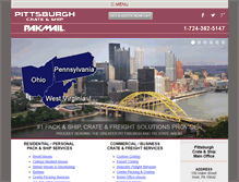 Tablet Screenshot of pakmailpittsburgh.com